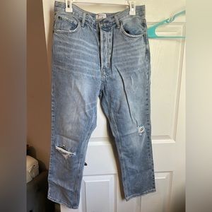 High waisted jeans size 29, never worn